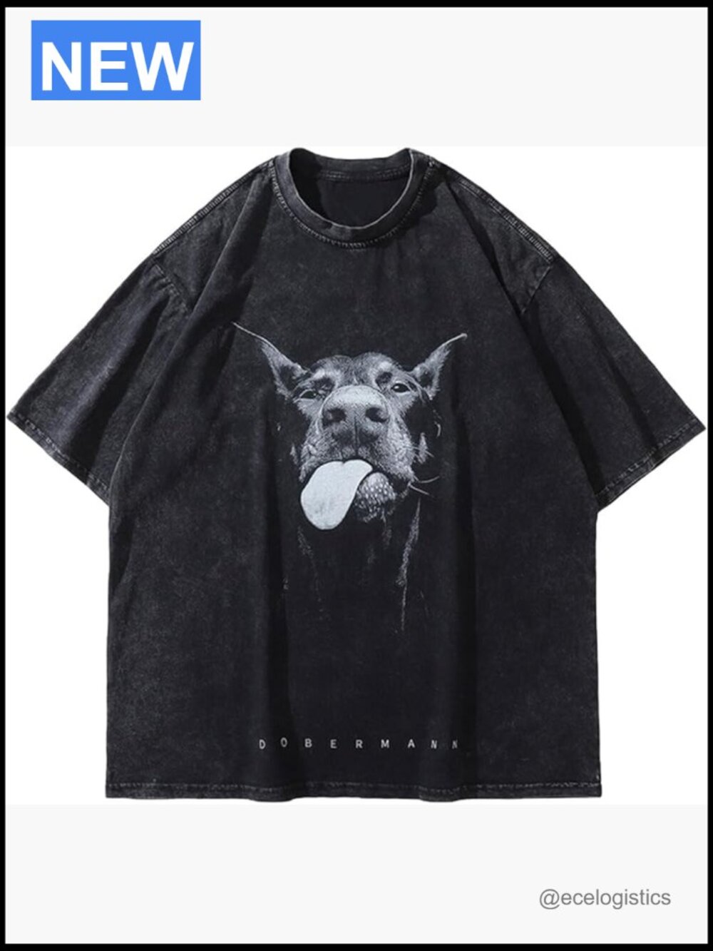 Unisex Oversized Graphic Tee Streetwear Casual Short Sleeve T-Shirt